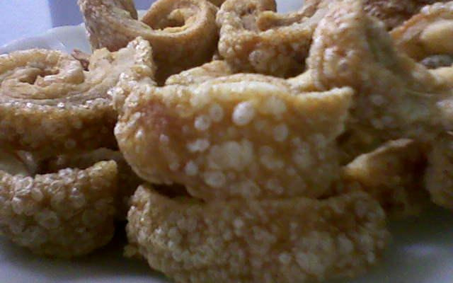 Torresmo pururuca da Cecilia