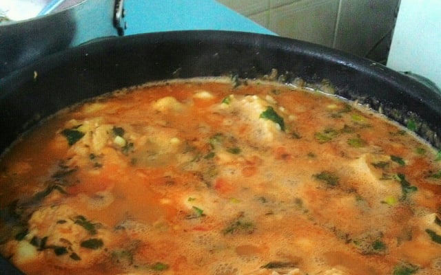 Cação ao Leite de Coco Picante