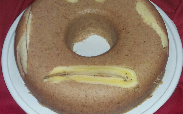 Bolo de banana diet