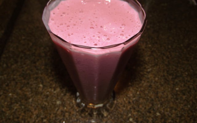 Smoothie de frutas vermelhas