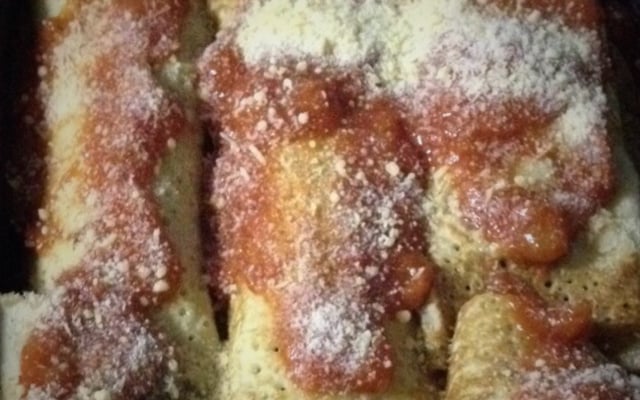 Panqueca sem glúten - com farinha de arroz