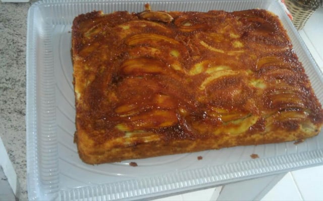 Bolo de banana grande