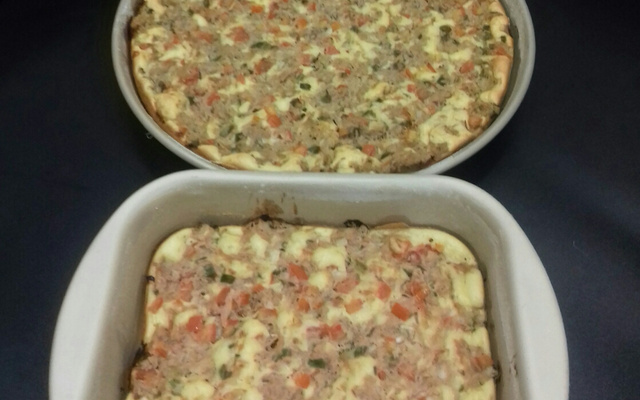 Torta fácil de atum