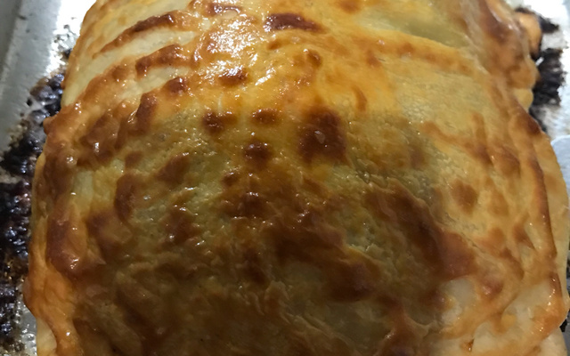 Rocambole de massa de Pastel