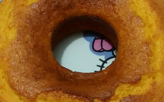 Bolo de laranja com cenoura