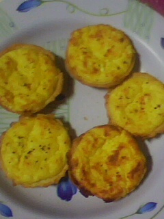 Empadinha de ricota e milho