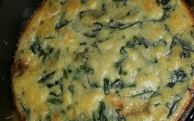 Souflé de espinafre