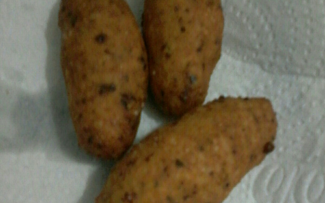 Bolinho de arroz sequinho