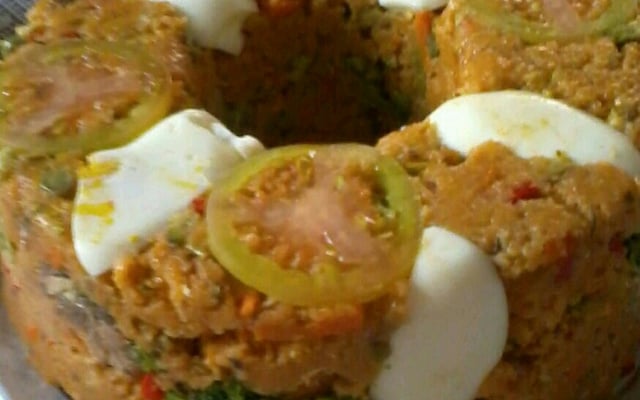 Cuscuz paulista de sardinha