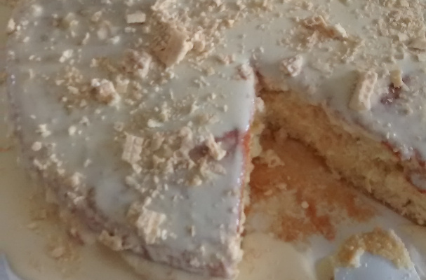 Bolo de limão com iogurte