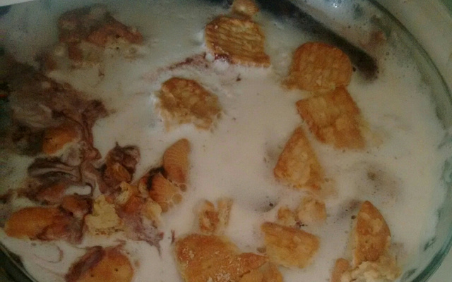 Torta de biscoito Maisena