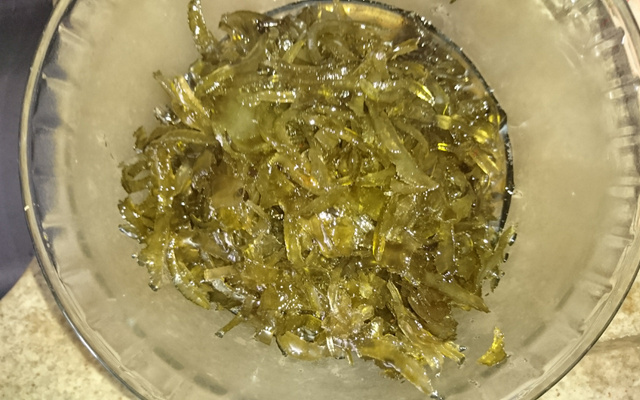 Doce da casca de limão galego