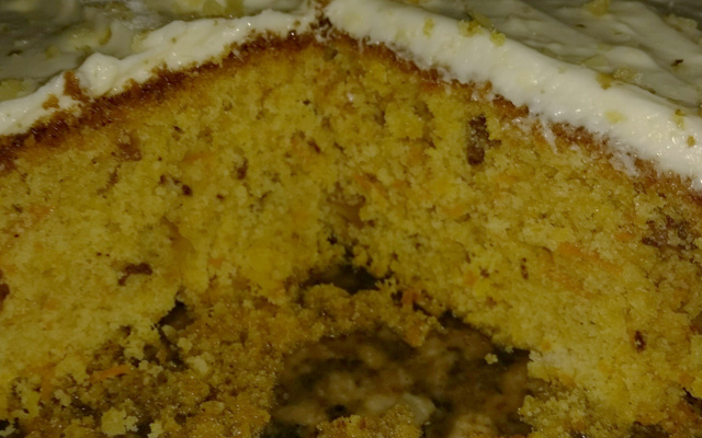 Carrot Cake (bolo de cenoura inglês)