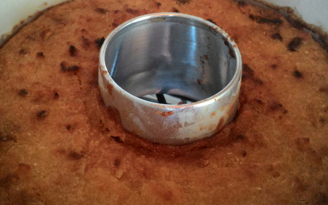 Bolo de prático de aipim da Lissa