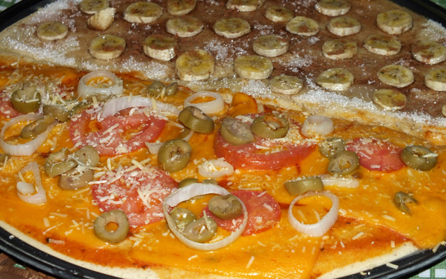 Pizza de liquidificador