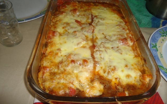 Filé de peixe da mamãe