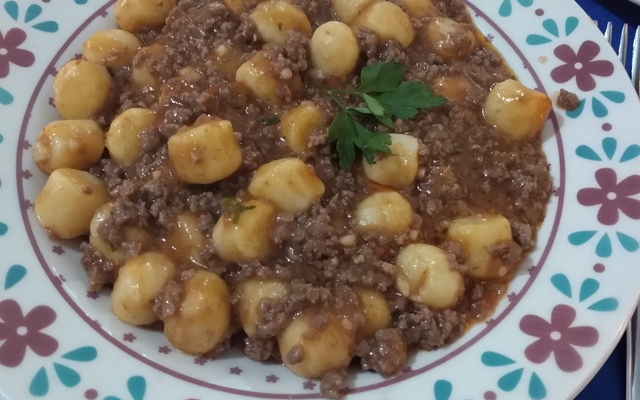 Nhoque sem leite fácil