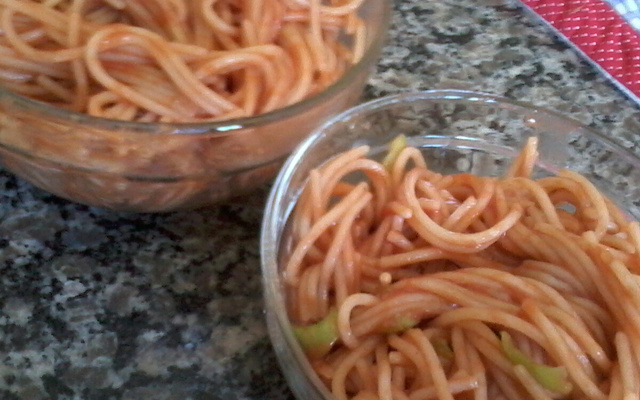 Macarrão simples