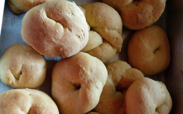 Rosquinha de creme de leite