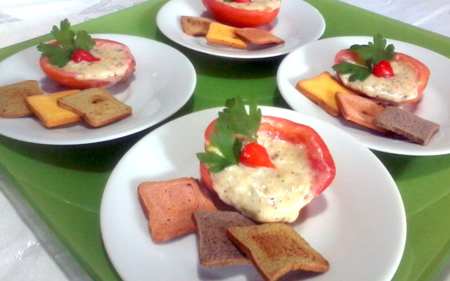 Tomates recheados