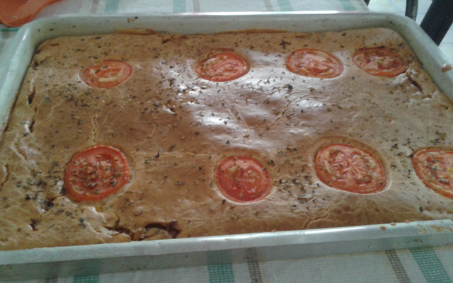 Torta de sardinha de liquidificador