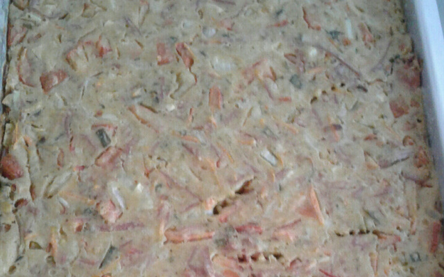 Torta de tomate cremosa