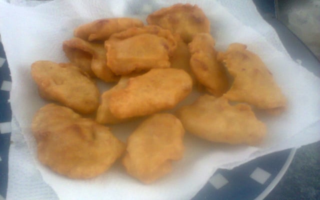 Bolinho de chuva salgado