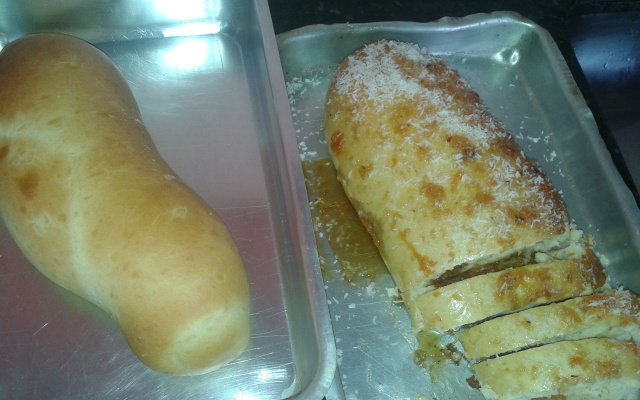 Pão de abóbora com coco