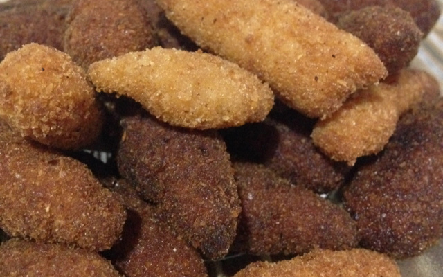 Croquete de Cabeça de Camarão