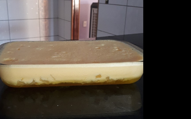 Gelado de abacaxi