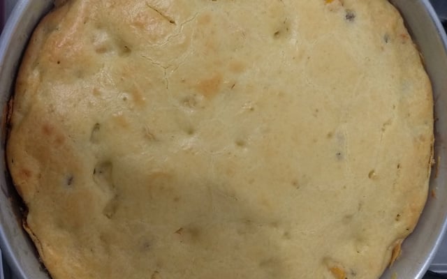 Torta rápida de liquidificador