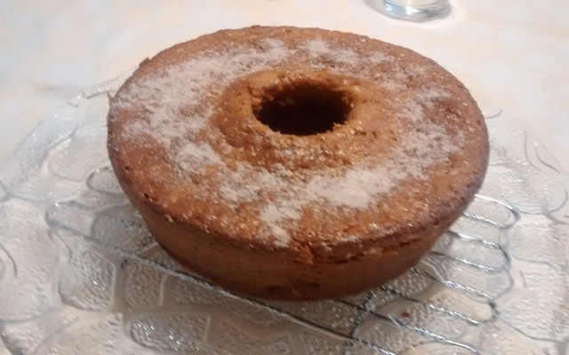 Bolo perfumado de banana e/ou maçã