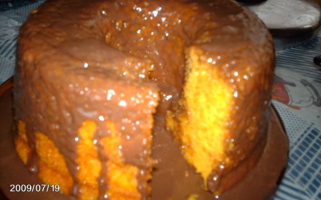 Bolo de cenoura