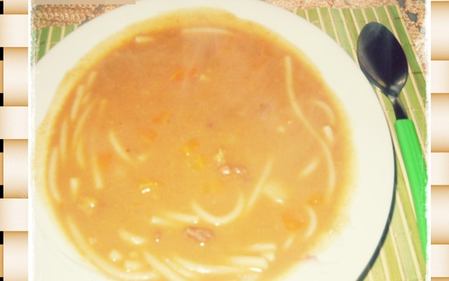 Sopa Vitaminada de Carne, Frango ou Galinha