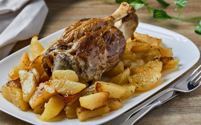 Picanha suína na airfryer