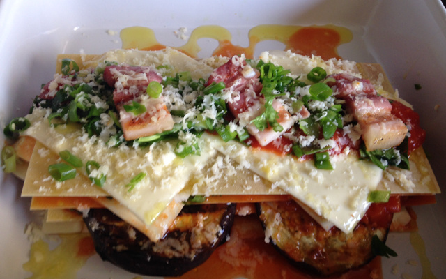 Lasanha de berinjela