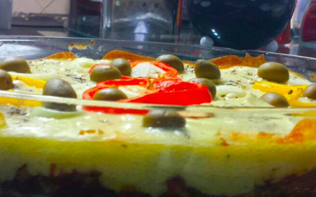 Escondidinho de charque