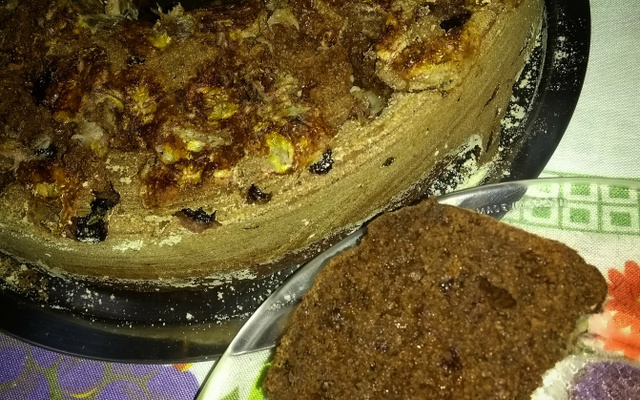 Bolo de banana funcional