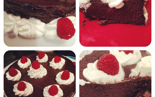 Bolo mousse de chocolate (sem glúten)