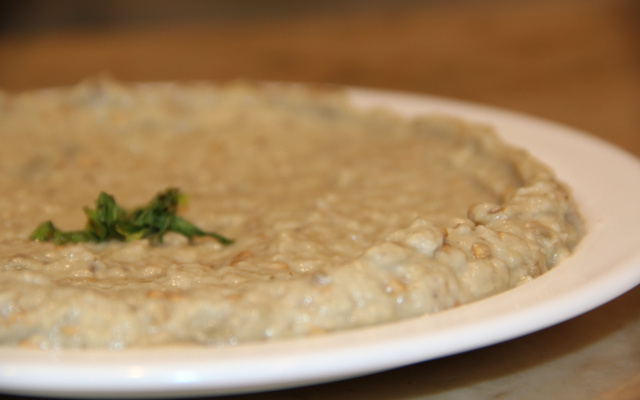 Pasta babaganuche - Restaurante Arabesco