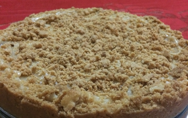 Torta de paçoca Bastos