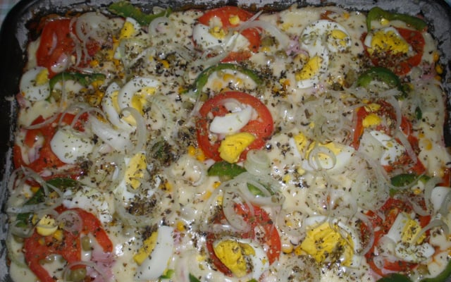 Massa de pizza de liquidificador