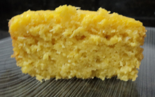 Bolo de milharina