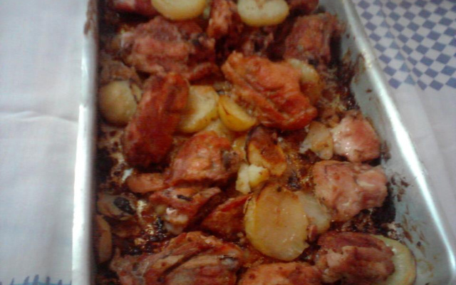 Frango com maionese no forno simples rápido mais é muito gostoso