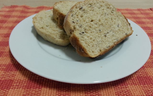 Pão integral delicioso