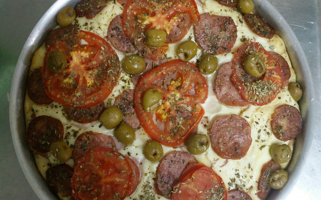 Torta salgada de liquidificador