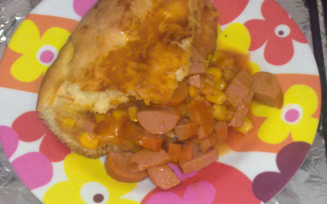 Hot dog de assadeira