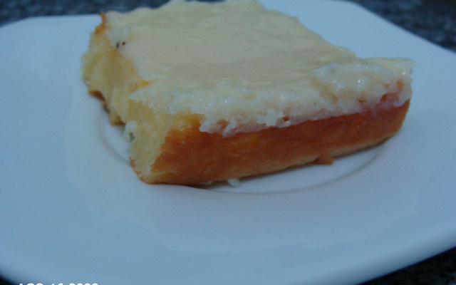 Bolo de mandioca cozida