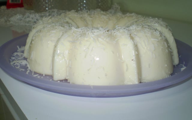 Pudim de coco fácil