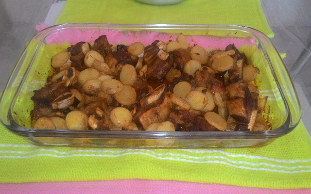 Rápida costela assada